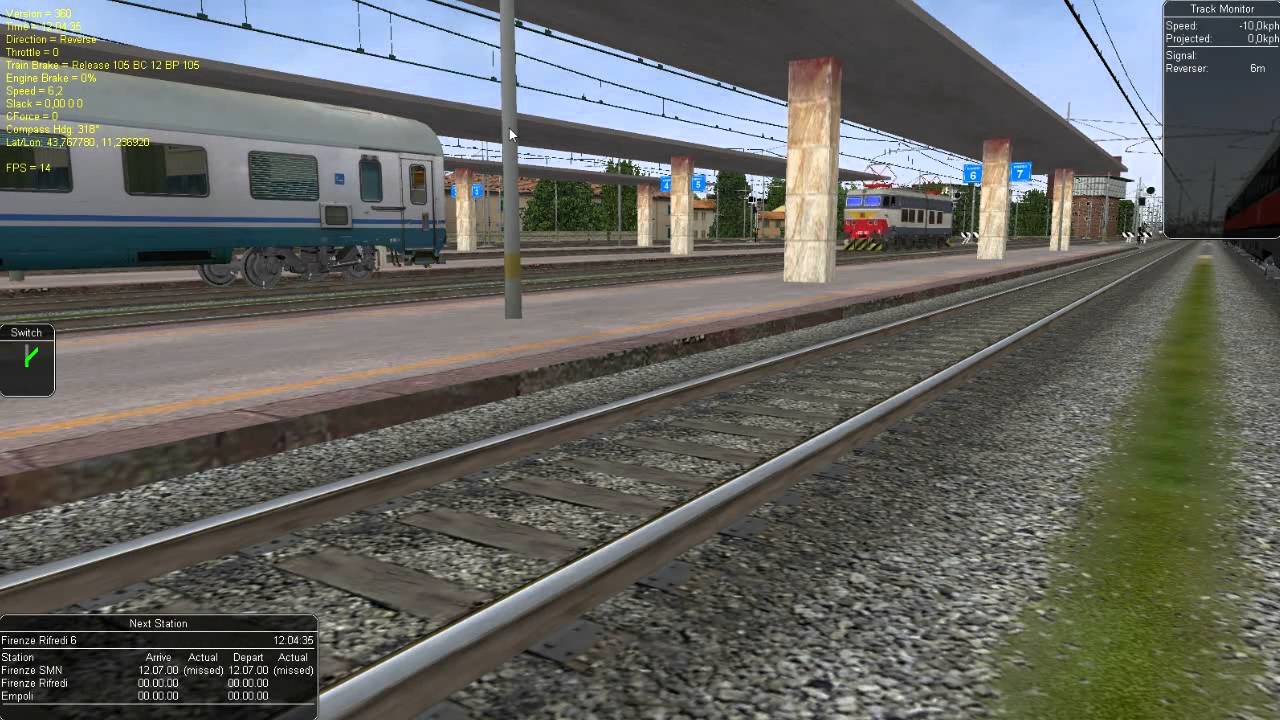 train traffic control simulator